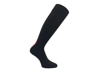 Eurosock Ski Superlite 2-pack Crew Cut Socks Shoes Deep Black: 2xl (us Men's Shoe 14+)