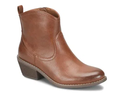 Eurosoft Abbie Western Bootie In Brown