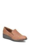 Eurosoft Darbi Wedge Loafer In Brown
