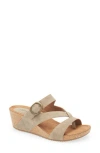 Eurosoft Emrie Sandal In Stone Taupe