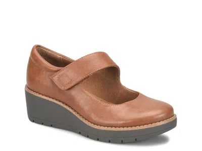 Eurosoft Franlee Wedge Pump In Dark Brown
