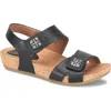 Eurosoft Gallantin Wedge Sandal In Black