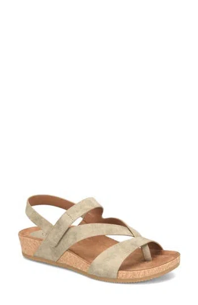 Eurosoft Gannon Wedge Sandal In Brown