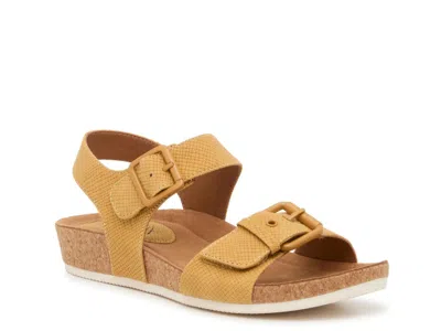 Eurosoft Gardea Wedge Sandal In Brown