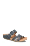 Eurosoft Genalyn Slide Sandal In Navy