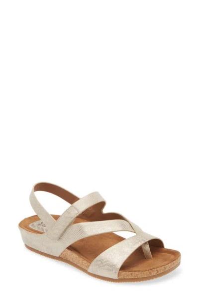 Eurosoft Gianetta Ankle Strap Sandal In Gold