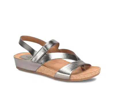 Eurosoft Gianetta Wedge Sandal In Gray