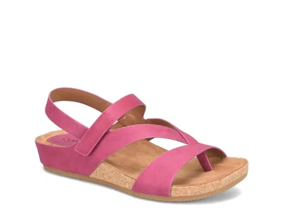 Eurosoft Gianetta Wedge Sandal In Pink