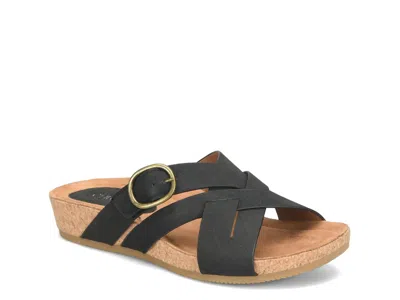 Eurosoft Grainger Wedge Slide Sandal In Multi