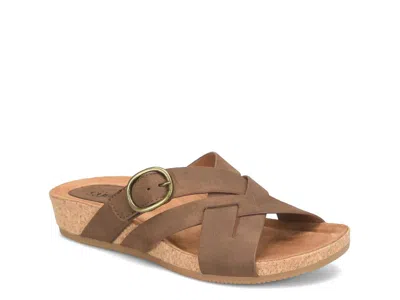 Eurosoft Grainger Wedge Slide Sandal In Multi