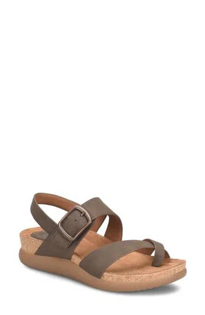 Eurosoft Hampton Toe Loop Slingback Sandal In Mocha