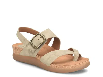 Eurosoft Hampton Wedge Sandal In Gray