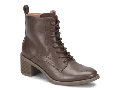 Eurosoft Hellen Bootie In Dark Brown
