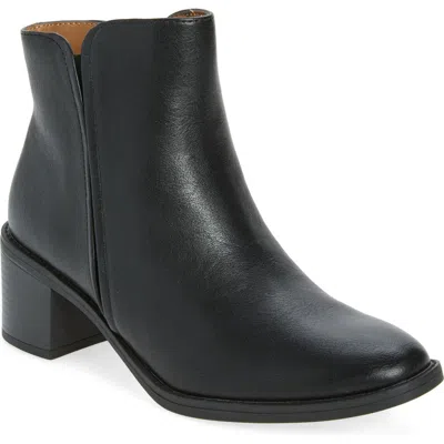 Eurosoft Hopkins Faux Leather Bootie In Black