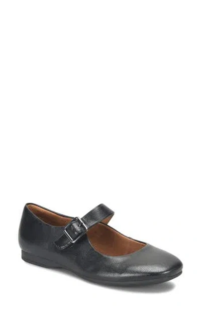 Eurosoft Kendal Mary Jane Flat In Black
