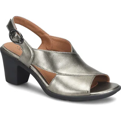 Eurosoft Kylie Slingback Sandal In Gray