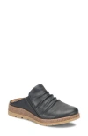 Eurosoft Laralyn Ruched Mule In Black