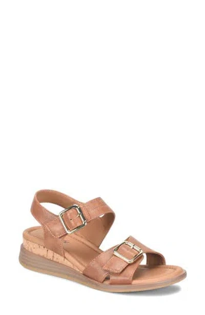 Eurosoft Magnolia Wedge Sandal In Brown