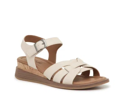 Eurosoft Melrose Wedge Sandal In Nude