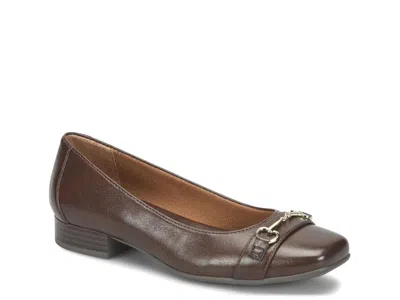 Eurosoft Penny Flat In Brown