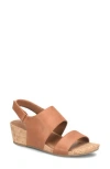 Eurosoft Reba Slingback Wedge Sandal In Brown