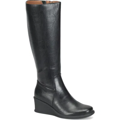 Eurosoft Roma Tall Boot In Black