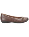 Eurosoft Eürosoft Shainna Ballet Flat In Brown