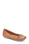 Eurosoft Shainna Ballet Flat In Luggage