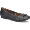 Eurosoft Tamara Ballet Flat In Black