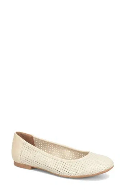Eurosoft Tamika Laser Cut Flat In Neutral