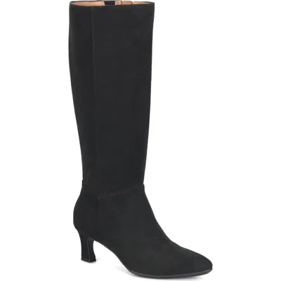 Eurosoft Venice Knee High Boot In Black