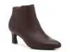 Eurosoft Violet Ankle Boot In Burgundy