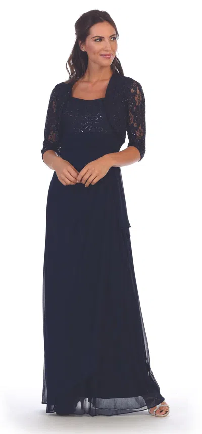 Eva Fashion 3094 Navy 4xl Sale In Blue