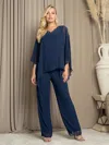 Eva Fashion 3463 Navy 3xl Sale In Blue