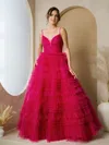 Eva Fashion 5272 Formal Long Glitter Ball Gown Prom Dress In Red