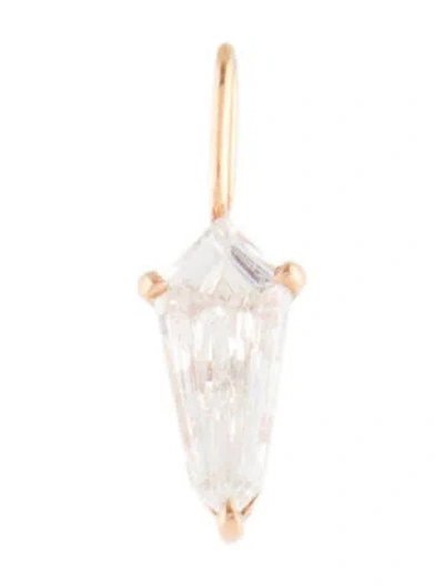 Pre-owned Eva Fehren 18k Diamond Ezzat Pendant In Multi