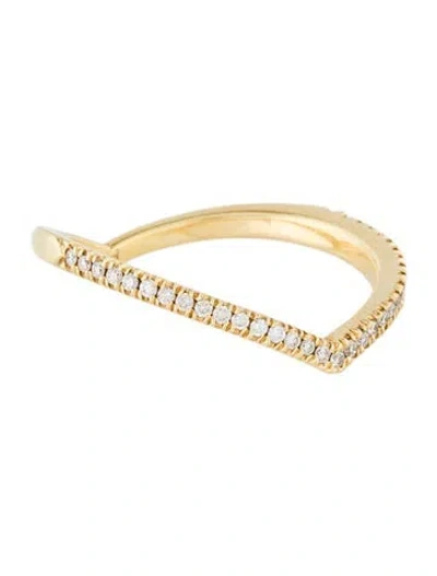 Pre-owned Eva Fehren 18k Diamond Private Band In Multi