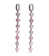 Eva Fehren Black Gold, Spinel And Diamond Dusk Kent Geo Vii Earrings In Black