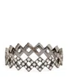 Eva Fehren Blackened White Gold And Diamond Rex Ring In White