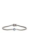Eva Fehren Blackened White Gold, Diamond And Sapphire Kent Bracelet In Black