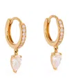 Eva Fehren Yellow Gold And Diamond Boa Hoop Earrings In Gold