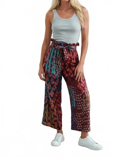 Eva Franco Adalyn Wide Leg Pants In Galactic In Blue