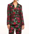 Eva Franco Alexey Jacket In Roses And Thorns In Multi
