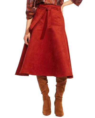 Eva Franco Allas Skirt In Red