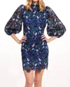 Eva Franco Ava Dress In Blue