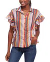 Eva Franco Berenice Top In Fiesta Stripes