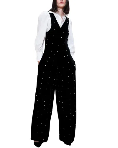 Eva Franco Brewster Jumpsuit In Silver