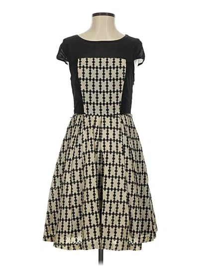 Pre-owned Eva Franco Casual Dress In Black