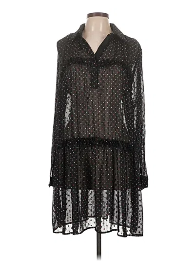 Pre-owned Eva Franco Casual Dress In Black