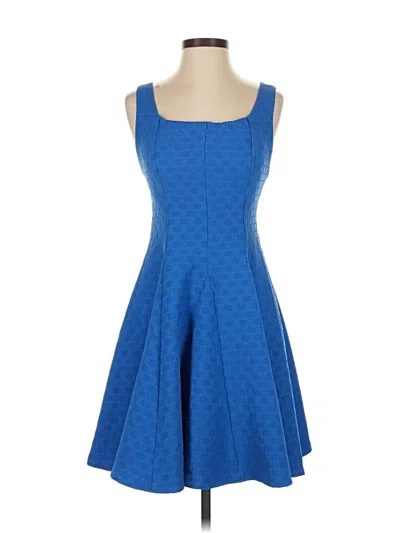 Pre-owned Eva Franco Casual Dress In Blue
